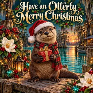 Have an Otterly Merry Christmas