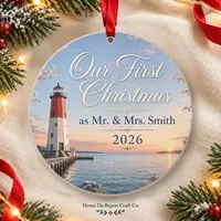 Photo Ornament — Metal, Round, finished example 3